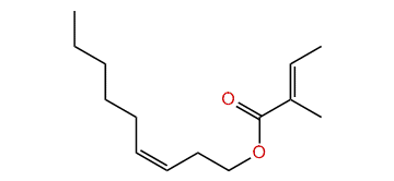 (Z)-3-Nonenyl (E)-2-methyl-2-butenoate